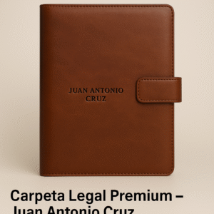 Carpeta Legal Premium – Juan Antonio Cruz